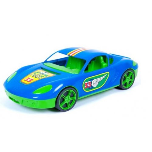 Машина спортивная с наклейками KW-07-702-1N