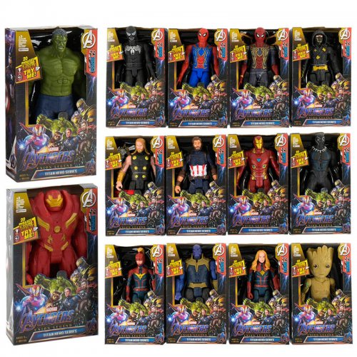 Супергерой 99106-02  Marvel's Avengers AV, 29см, бат (таб), в кор-ке