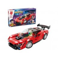 Конструктор Qman 14012 машина, фигурка, 198дет