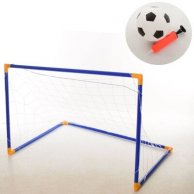 Футбольные ворота MR 0120 108-72-78см, мяч, насос, сетка, в кульке,
