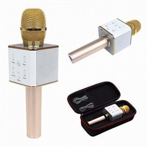 Микрофон караоке Q7 Bluetooth, в футляре