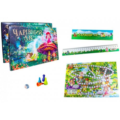 Игра 30215 (укр) "Волшебный лес" настольная игра