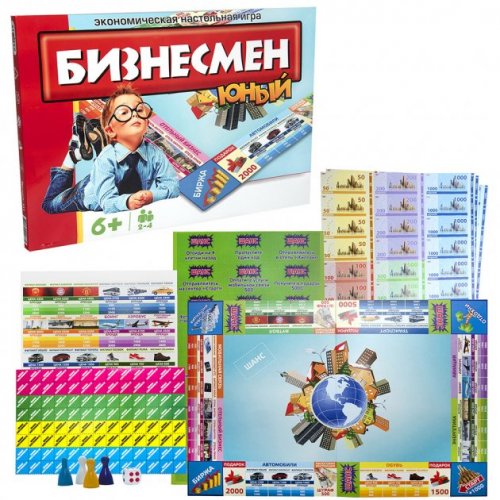 Игра 331 (укр / рус.) Стратег, "Юный бизнесмен" настольная игра