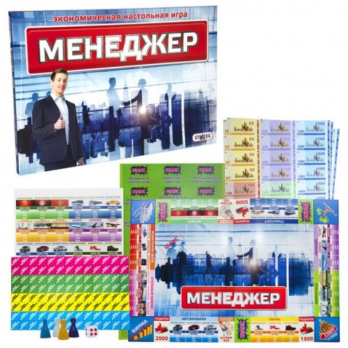 Настольная игра 355 (укр / рус.) Стратег, "Менеджер"¶