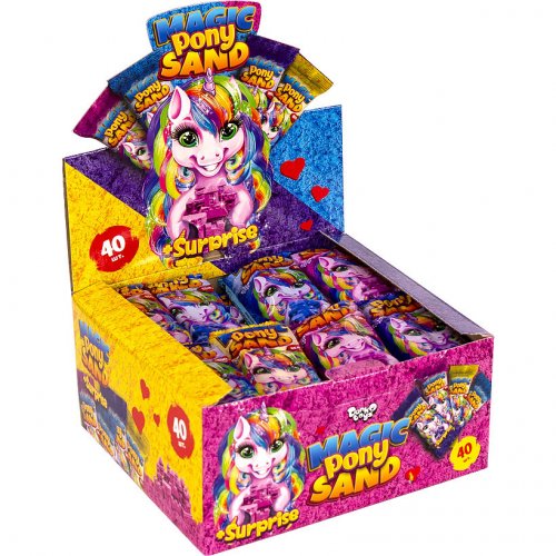 Креативная творчество "Кинетический песок" Magic Pony Sand "150 г (40)